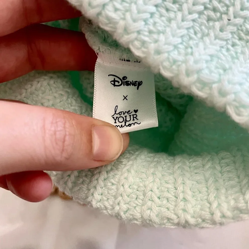 Disney x Love Your Melon Blue Knit Child Winter Hat